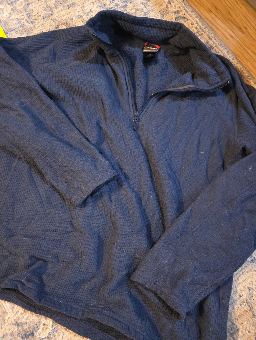 The North Face Men's Navy Half-Zip Pullover Sweater